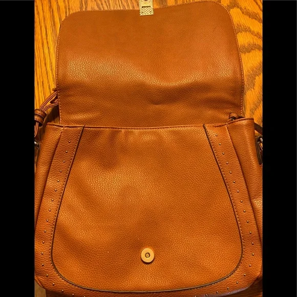 Brown satchel bag - Picture 4 of 6